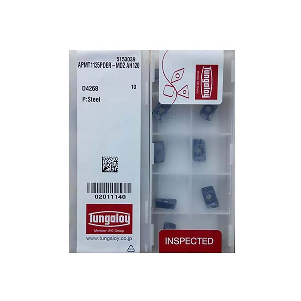 

Tungaloy Original APMT APMT1604PDER H02 GH330 APMT1135PDER M02 AH120 Фреза и токарная фреза