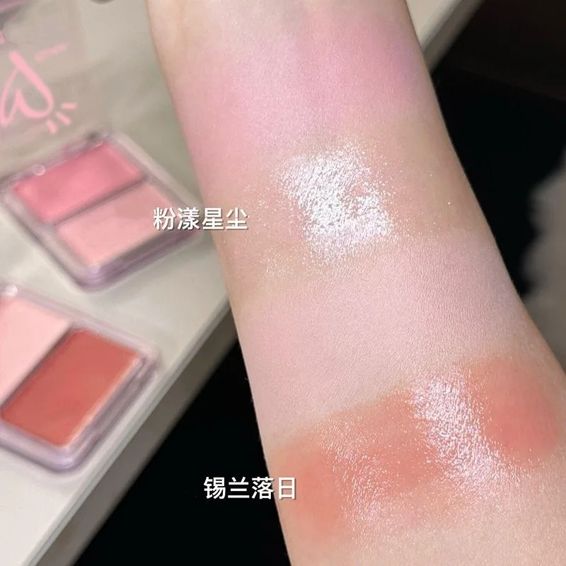 Water Light Peach Cream Blush Milk Pink Cream Natural Cheek Tint Brighten Waterproof Face Contouring Orange Blush Palette Makeup