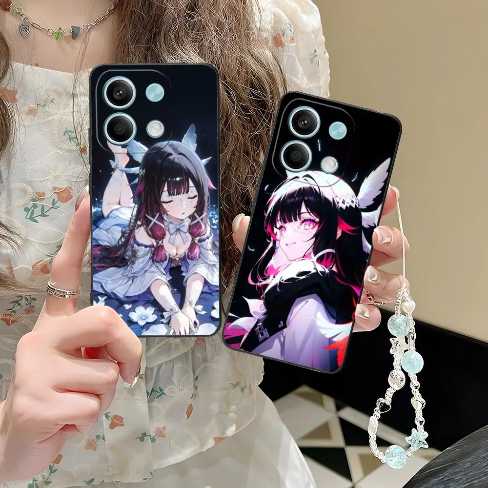 

Чехол для телефона Genshin Impact Columbina для POCO M7 M6 M5 M4 M3 X7 X6 X5 X4 X3 Pro GT 5G с цветным принтом, роскошный чехол Pretty