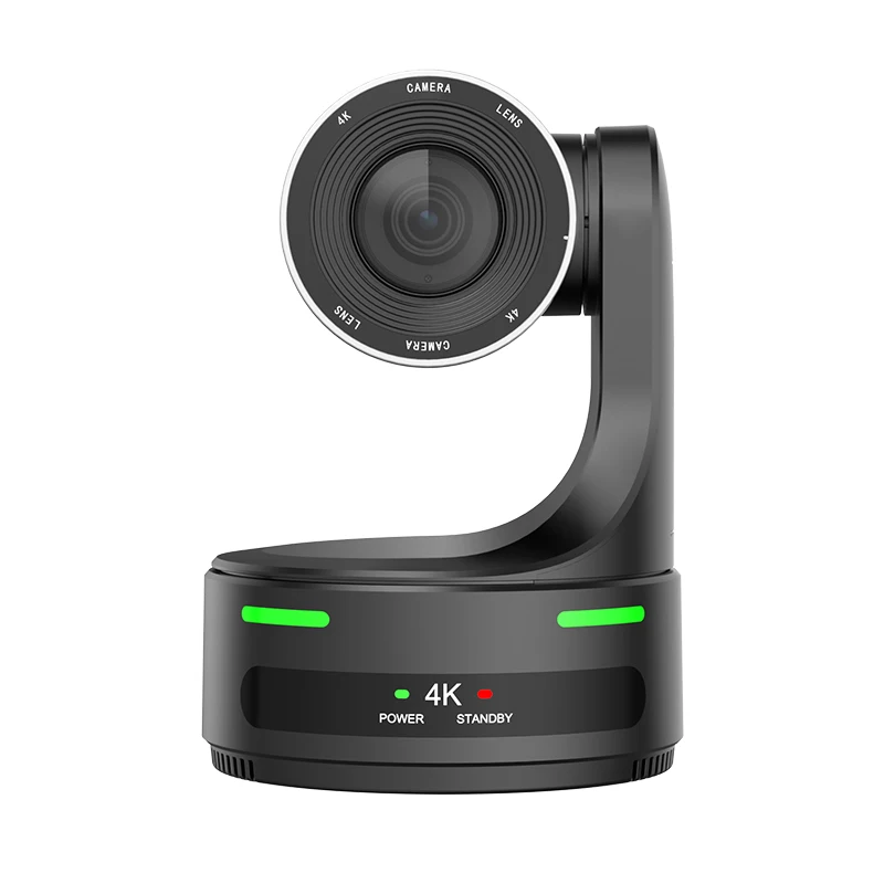 NDI PTZ Camera 4K,AI Auto Tracking USB3.0/LAN HDMI PTZ Camera 20X Optical +16X Digital Zoom With PoE Live Streaming For Church