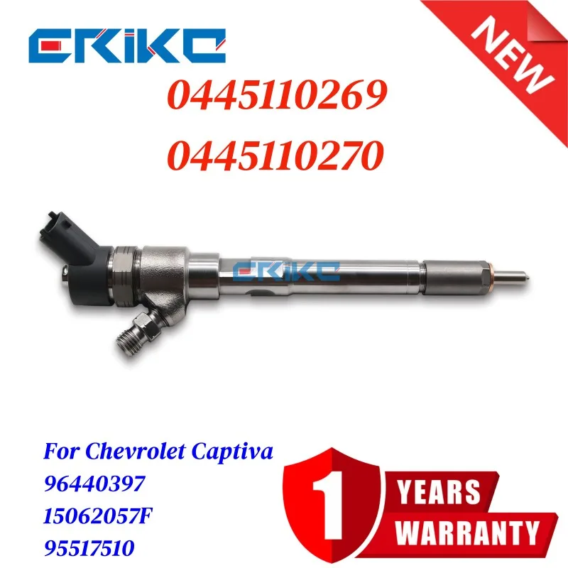 

Топливная форсунка Common Rail 0445110269, форсунка двигателя 0445110270 0986435153 для Chevrolet Captiva 96440397 15062057F 95517510