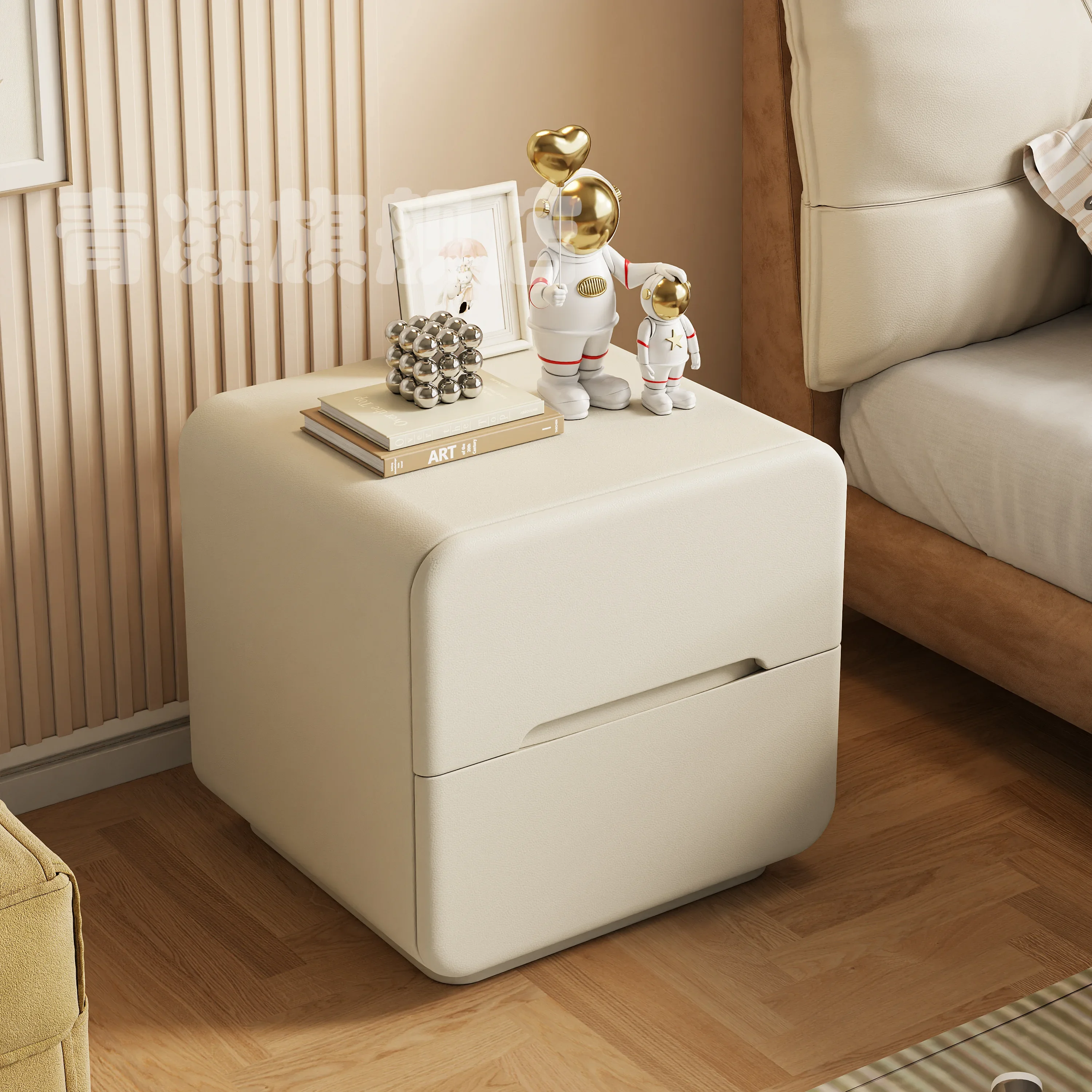 Mesa de Cabeceira de Luxo com Design Moderno para Quarto, Móvel Econômico para Sala de Estar e Quarto, Mesa de Café para Casa