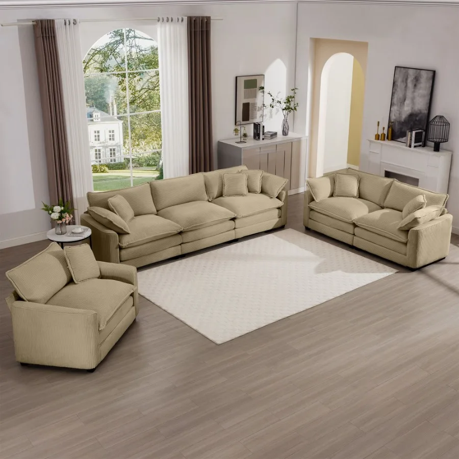 

3 Piece Sectional Sofa Oversized Sectional Sofa Comfortable Sectional Sofa One Single Sectional Sofa One 2Seater Sofas One 3Sea
