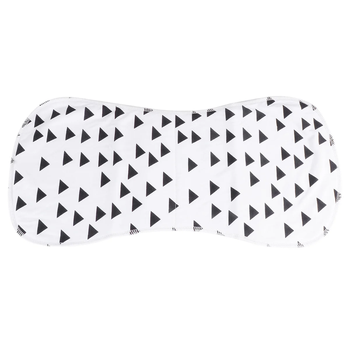 Bavoir d'alimentation pour bébé, couverture d'allaitement absorbante en coton à trois couches, large Protection, motif moderne, tissu léger pour rots, chiffon à crachats