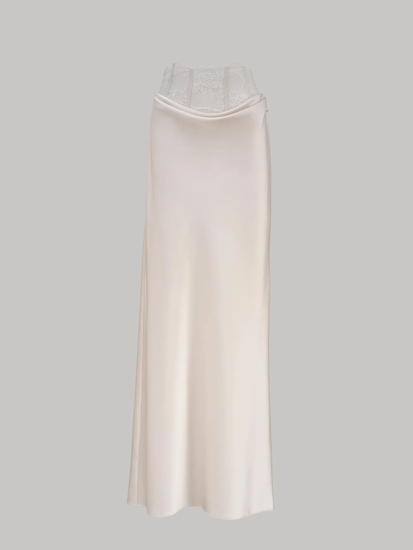 

Кружевная лоскутная атласная длинная юбка для женщин, элегантная трапециевидная юбка-русалка с высокой талией, женская шелковая офисная женская мода Faldas 2023