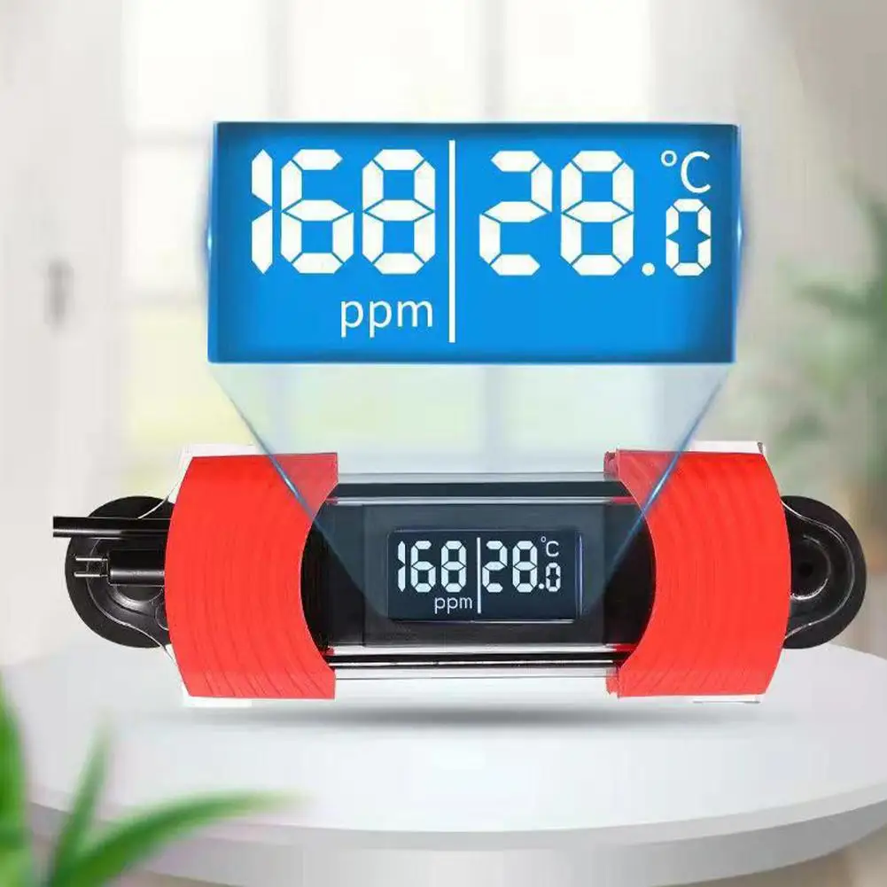 

Fish Tank Thermometer High Precision Temperature Display Screen With Tds Water Quality Detection Aquarium Thermometer Dropship