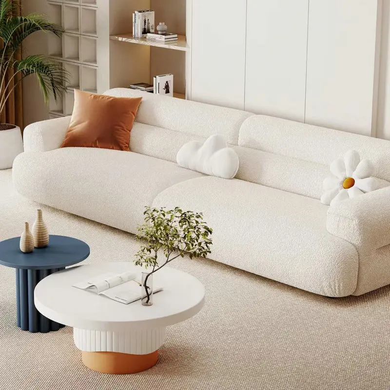 

Medieval Velvet Soft Quality Three Seat Floor Sofa Suitable for Living Room Bedroom Tuscan Style Fabric Compressible Lazy Sofa