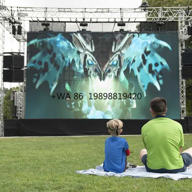 

Custom Resolution for Advertising Full Color P3.91 Waterproof High Brightness Outdoor LED Display Screen with