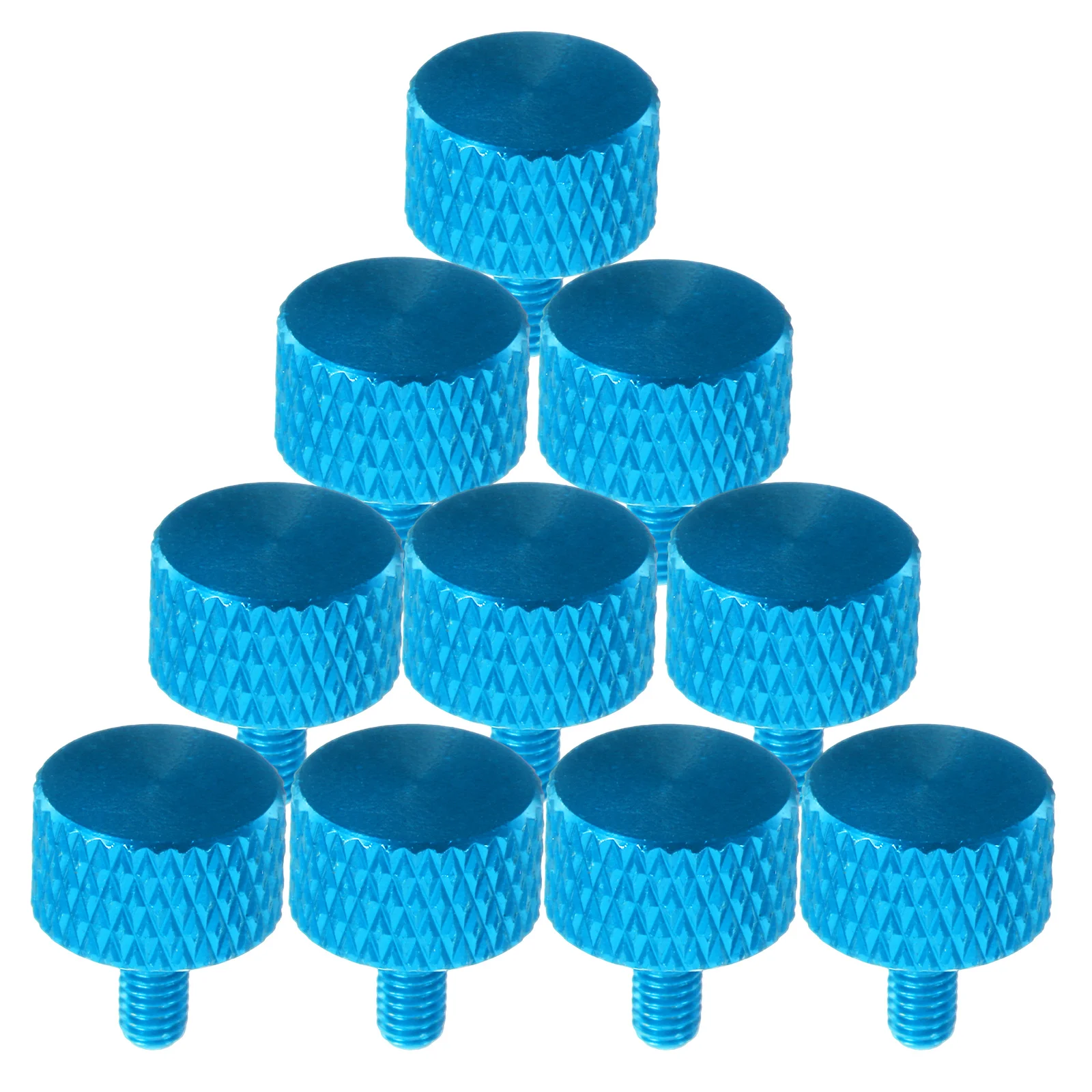 

30Pcs Precision Computer Case Screws M38 Aluminum Alloy Knurled Thumb Screws Easy Hand Tightening DIY Electronic Repairs