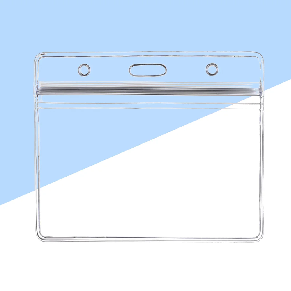 Porte-Danemark ge Transparent et Étanche pour Bureau et École, Motif Horizontal, 10 Pièces