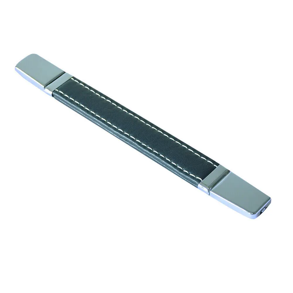 1pc Leather Guitar AMP Handle with Silver End for Ampeg Amplifier