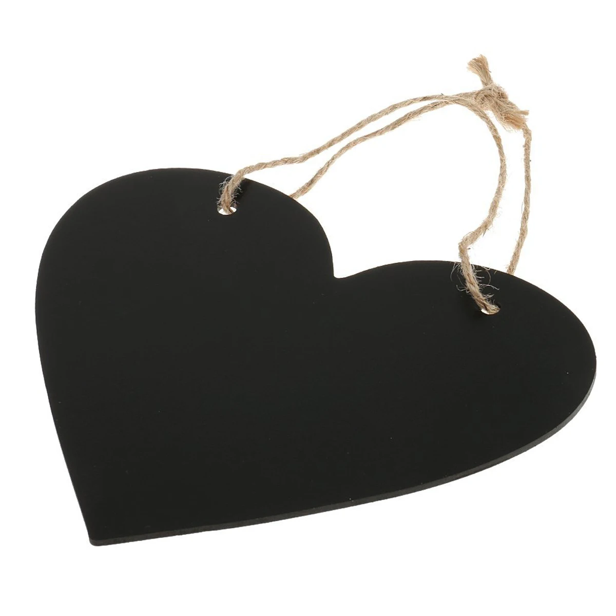 

1pcs Heart Shaped Blackboard Hanging Chalkboard Tags Wooden Valentine Plaques Mini Menu Boards Wedding Favors Christmas Decor