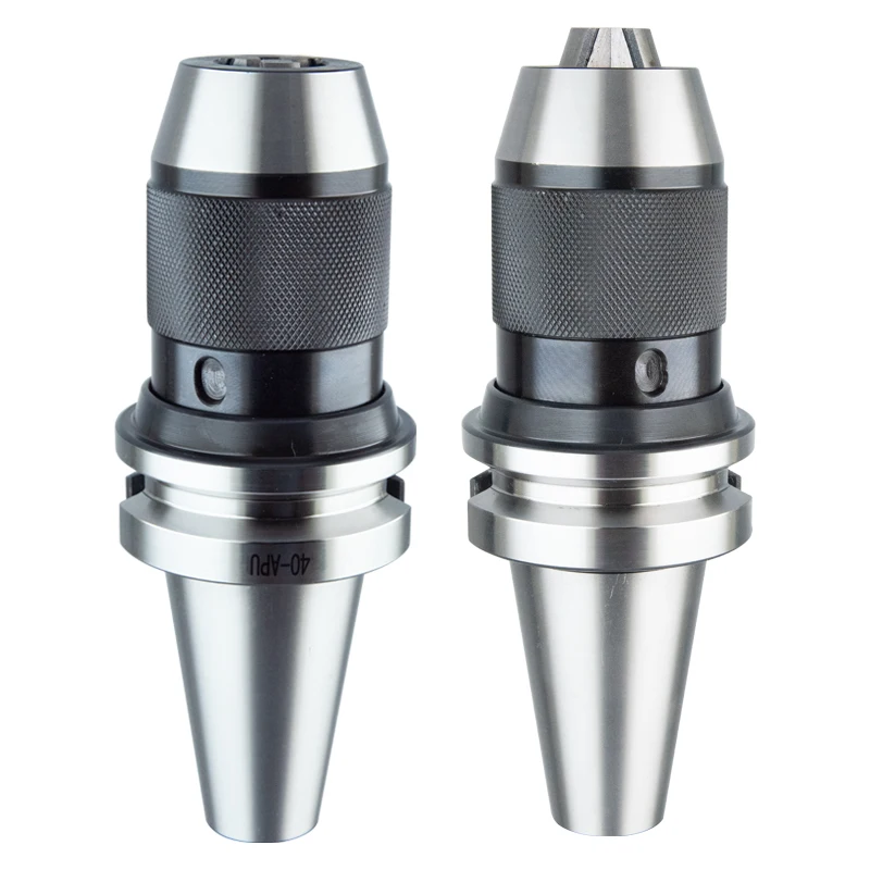 BT-APU Drill chuck holder BT30/BT40/BT50 High precision keyless chuck for numerical control milling machines DIN69871 standard