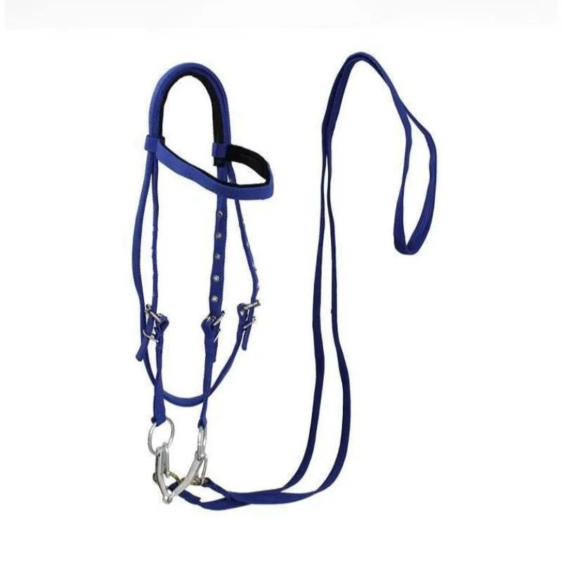 

Saddle Lead Rope, Saddle Lead Rope with A Halter Attachment, 1.3 Meters or Longer, Suitable for Horses of All Sizes