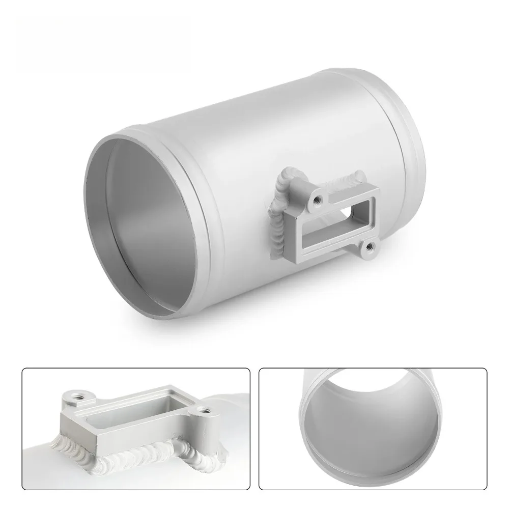 3Inch Mass Air Flow Sensor Maf Meter Adapter 76Mm Mass Air Flow Sensor Adapter Air Intake Meter Mount for Nissan Honda Ford
