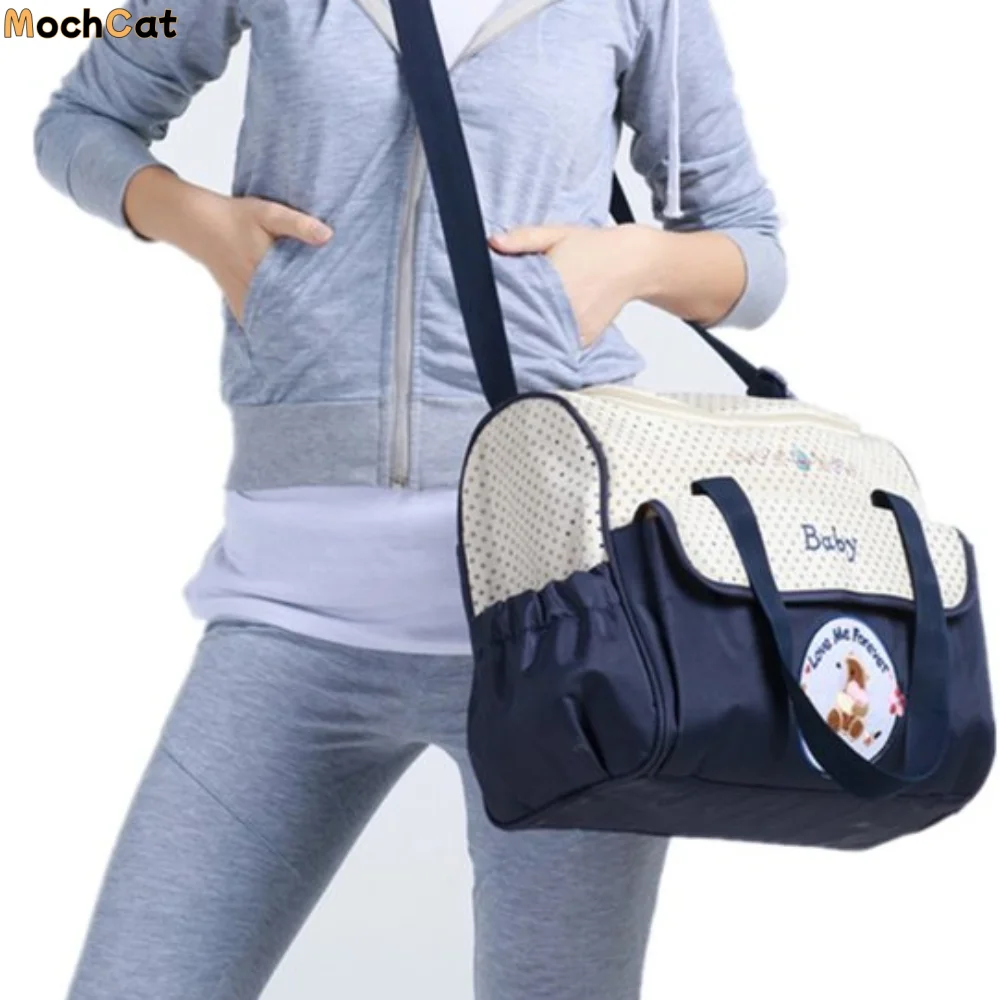 

Storage Baby Diaper Bag Multifunctional Large Capacity Mommy Maternity Packs Crossbody Handbag Baby Stuff Nappy Bags Mother