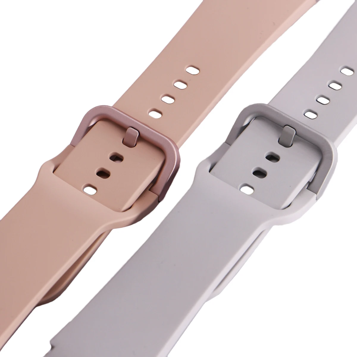 Genuine Silicone Watchband Samsung Galaxy Watch 4 & Watch 4 Classic Sport Silicone Band Wrist Strap 20mm Medium/Large (S/M)