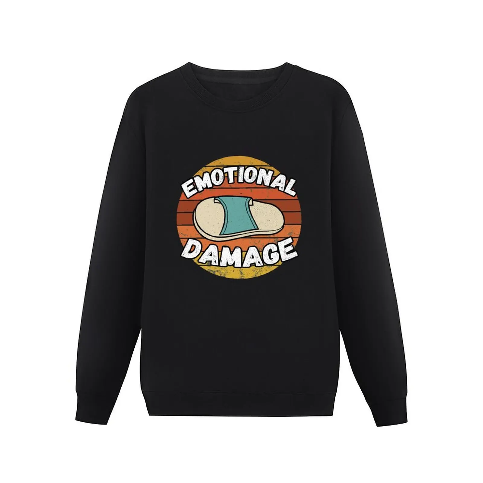 Emotional damage Pullover Hoodie korean clothes sweatshirts men