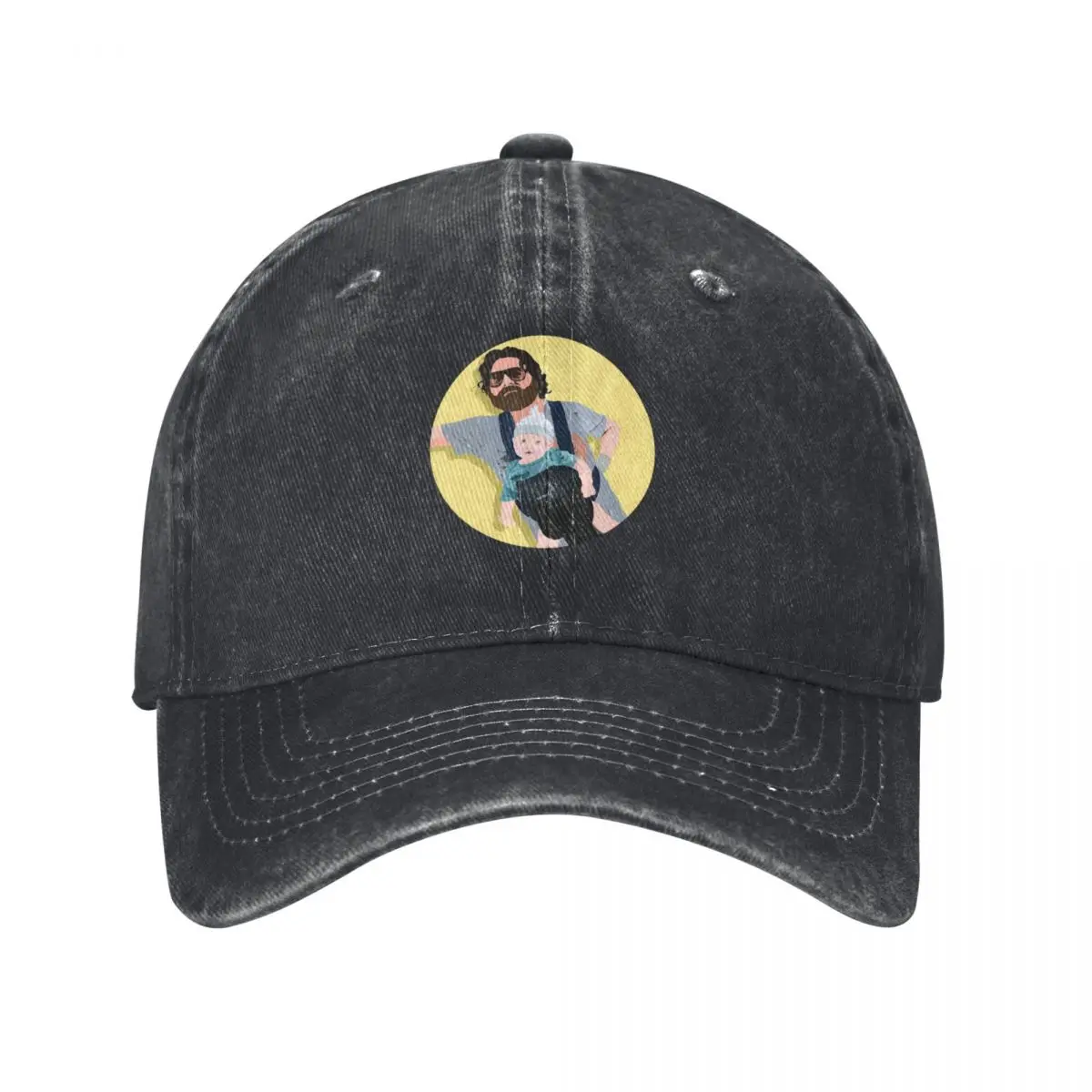 Alan and Baby - The Hangover Baseball Cap Golf Hat Man Golf Hat Men's Women's