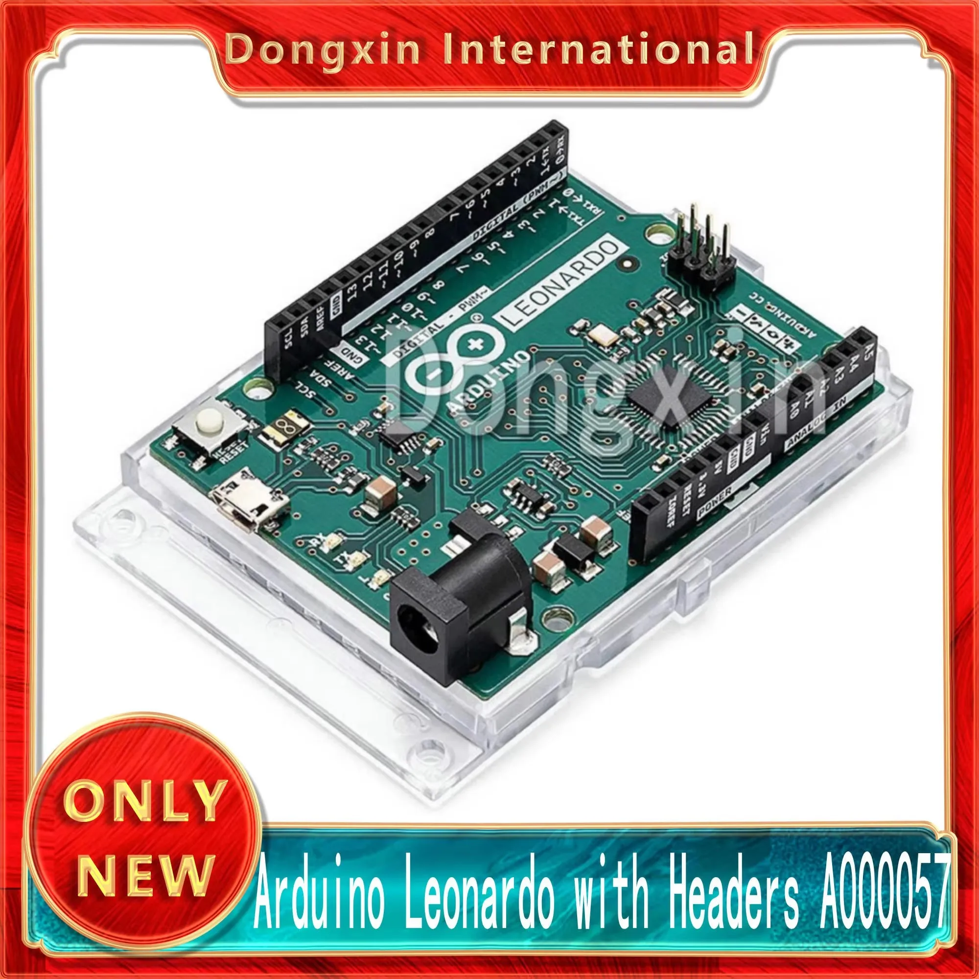 Imported from Italy Arduino Leonardo with Headers A000057 ATmega32u4