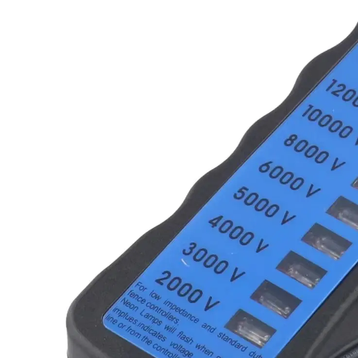 12000V Electric Fence Voltage Tester 8 LED Neon Indicator For Farm Livestock Garden Wire Rope Controller Measurement Tool