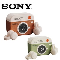 SONY Open Ear Wireless Earphones Hi-Res with MIC Ear Clip Earbuds Bluetooth 5.4 Clip On OWS Sports Headphones Camera appearance