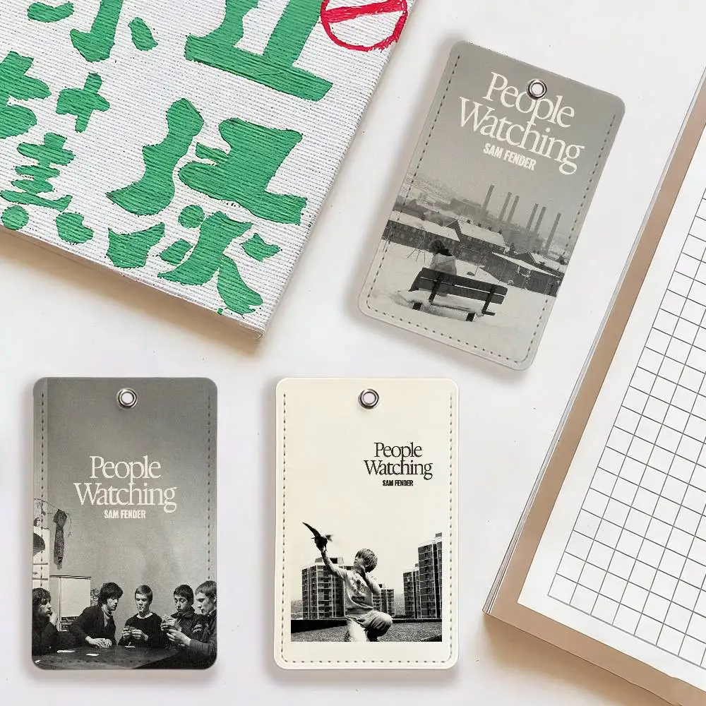 

SINGER sam F-fender People Watching Card Holder Hospital Credentials Accessories Gift