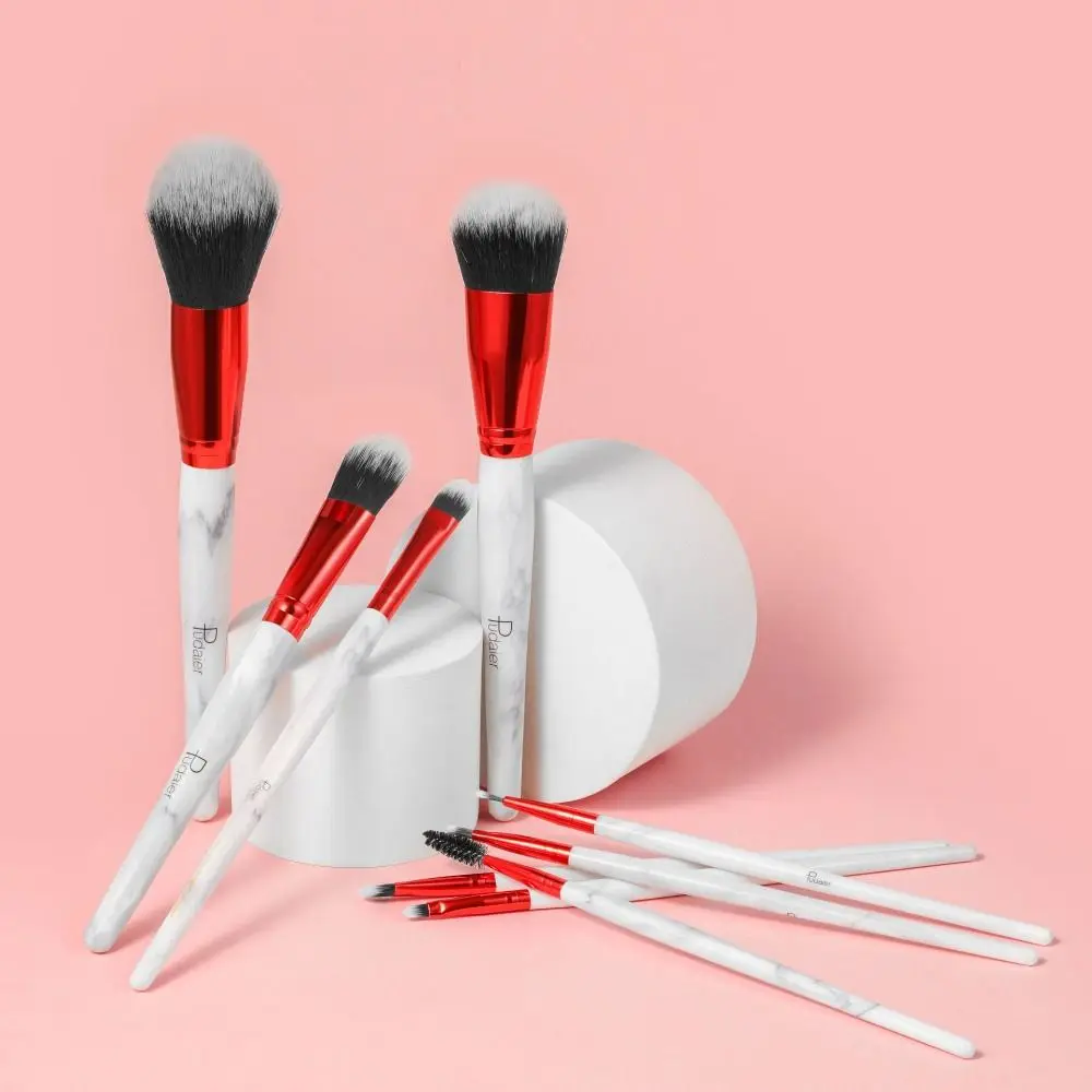 Super Soft Makeup Brushes Set Fluffy Durable Loose Powder Blush Brush Premium Synthetic Eco-Friendly Eyeliner Eyeshadow Brush