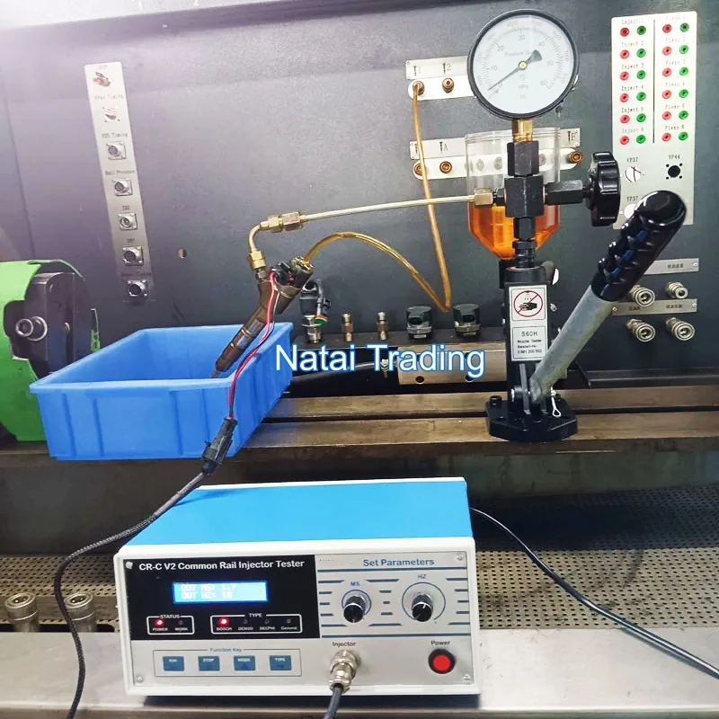 Tester Diesel z technologią wtrysku Common Rail dyszy S60h CR-C wielofunkcyjnego Tester wtryskiwaczy Common Rail Diesel z technologią wtrysku Common Rail