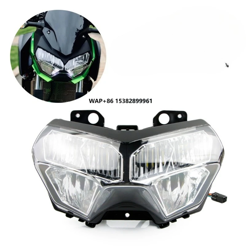 

KOLMIO-LAM для Z400 Z650 Z900 мотоциклетная фара, индикатор корпуса фары в сборе Z400 Z1000 H2, головное освещение