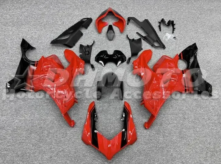 New ABS Motorcycle Fairings Kit Fit For Ducati V4 V4s Panigale s 2018 2019 2020 2021 18 19 20 21 22 Bodywork Set Red Black