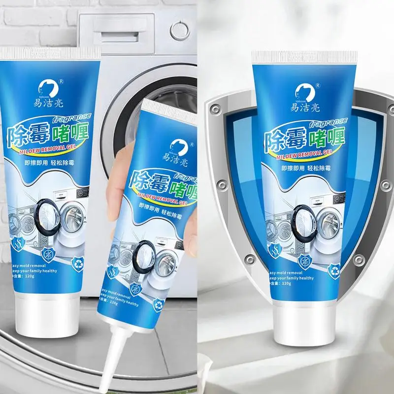 120ML Mold Remover Gel Mildew Mold Remover For Sink Edge Ceramic Tile To Mold Mildew Cleaner Long Lasting With Nozzle