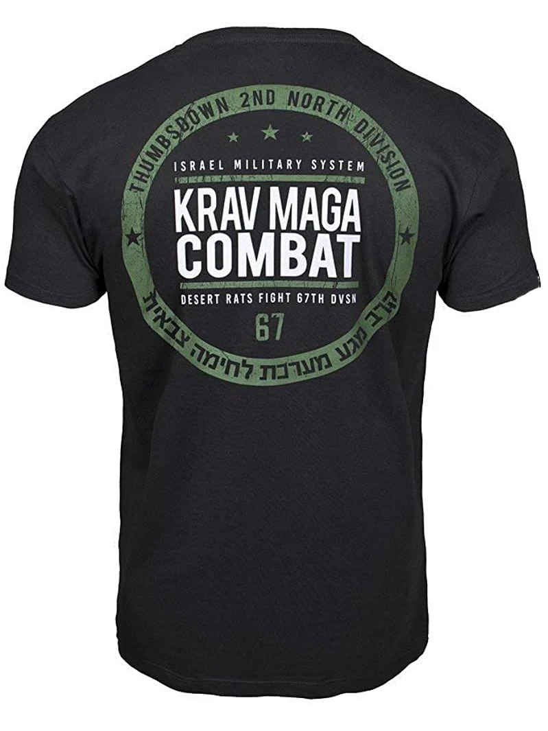 Krav Maga Combat Israel Military Martial Arts System MMA Gym Training T Shirt. High Quality Cotton, Big Sizes Top, Casual Tshirt