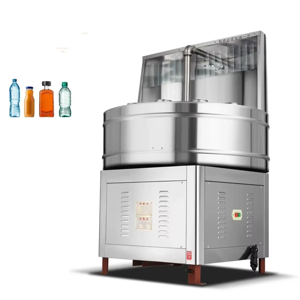 

Portable Industrial PET Bottle Washer/Milk Rotary Wine Plastic Semi Automatic Pet Recycle Glass Bottle Washing Cleaning Machine