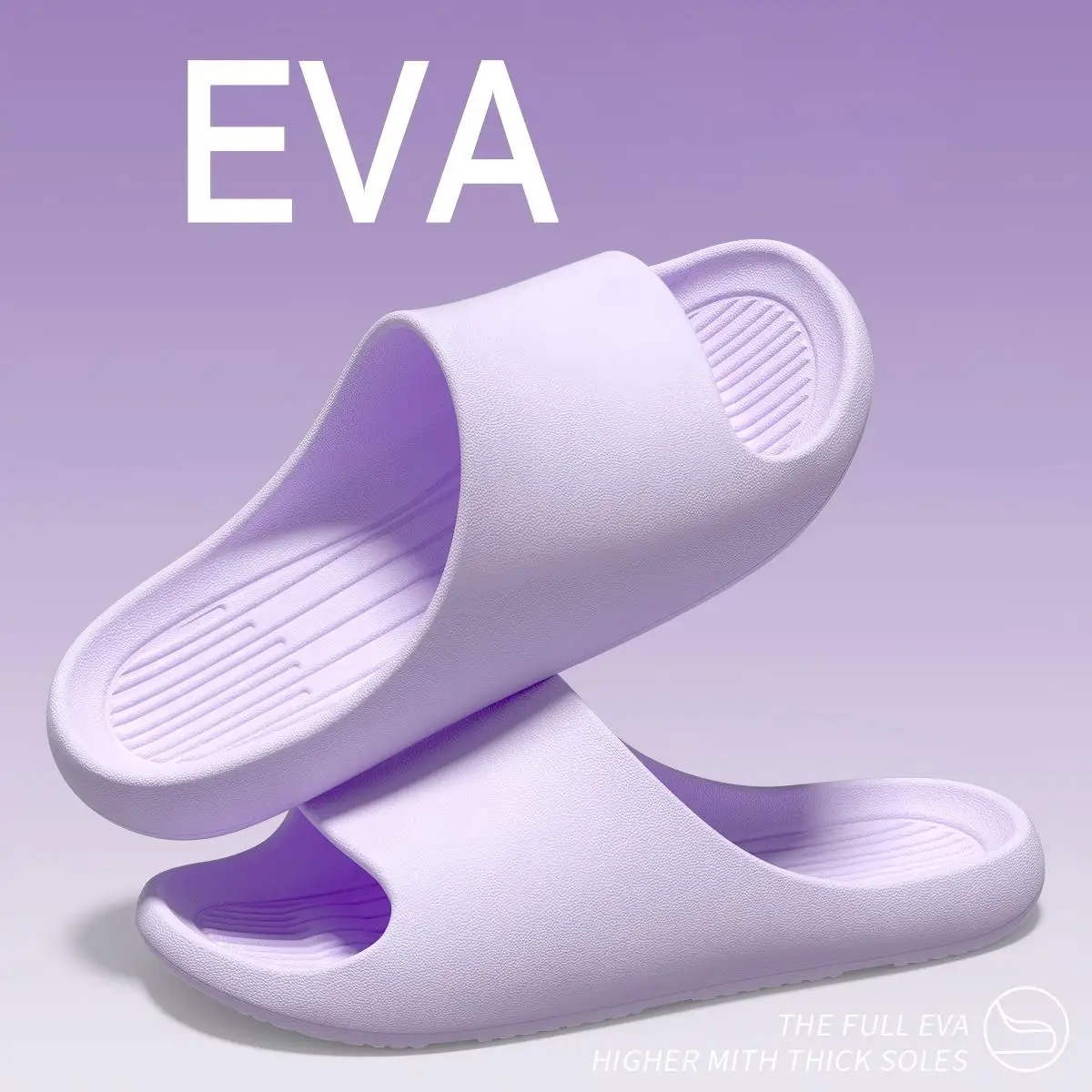 Women's Thick-Soled Slippers with a Stepping-On-Clouds Feel, New Popular Style for Couples, Indoor Home Use, Soft and Comfortable Parent-Child Slippers