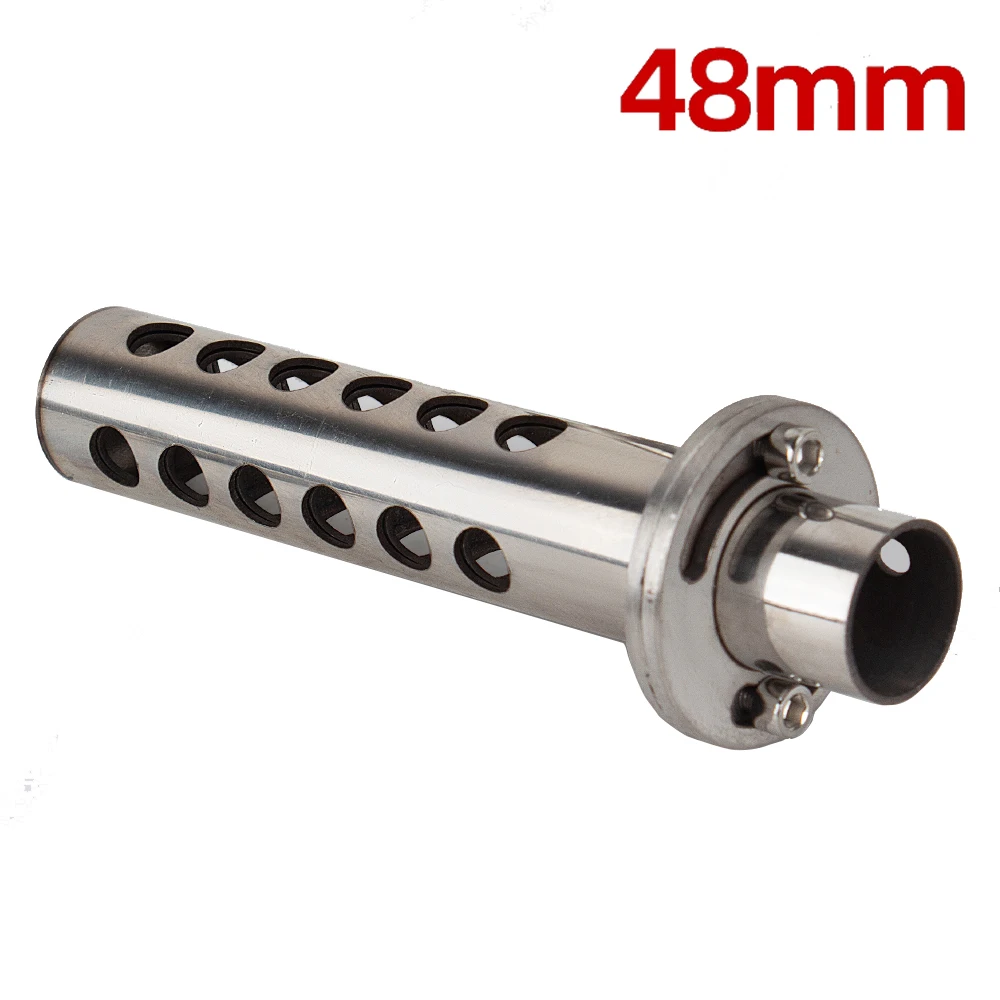 Universal 48MM 51MM motorcycle exhaust system Rotating Adjustable Motorcycle Exhaust Stainless Steel DB Killer motorcycle parts image 3