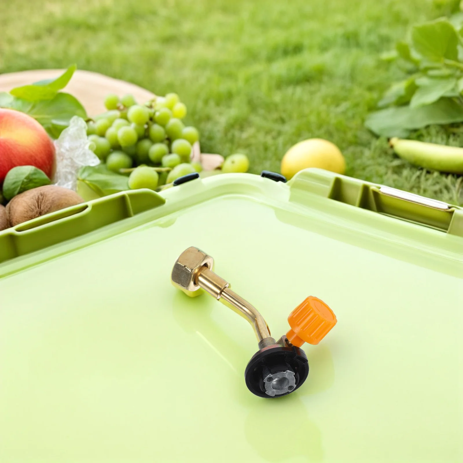 

Outdoor Cartridge Gas Tank Liquefied Gas Tank Interconnection Valve Refill Connector Portable Durable for Outdoor Use