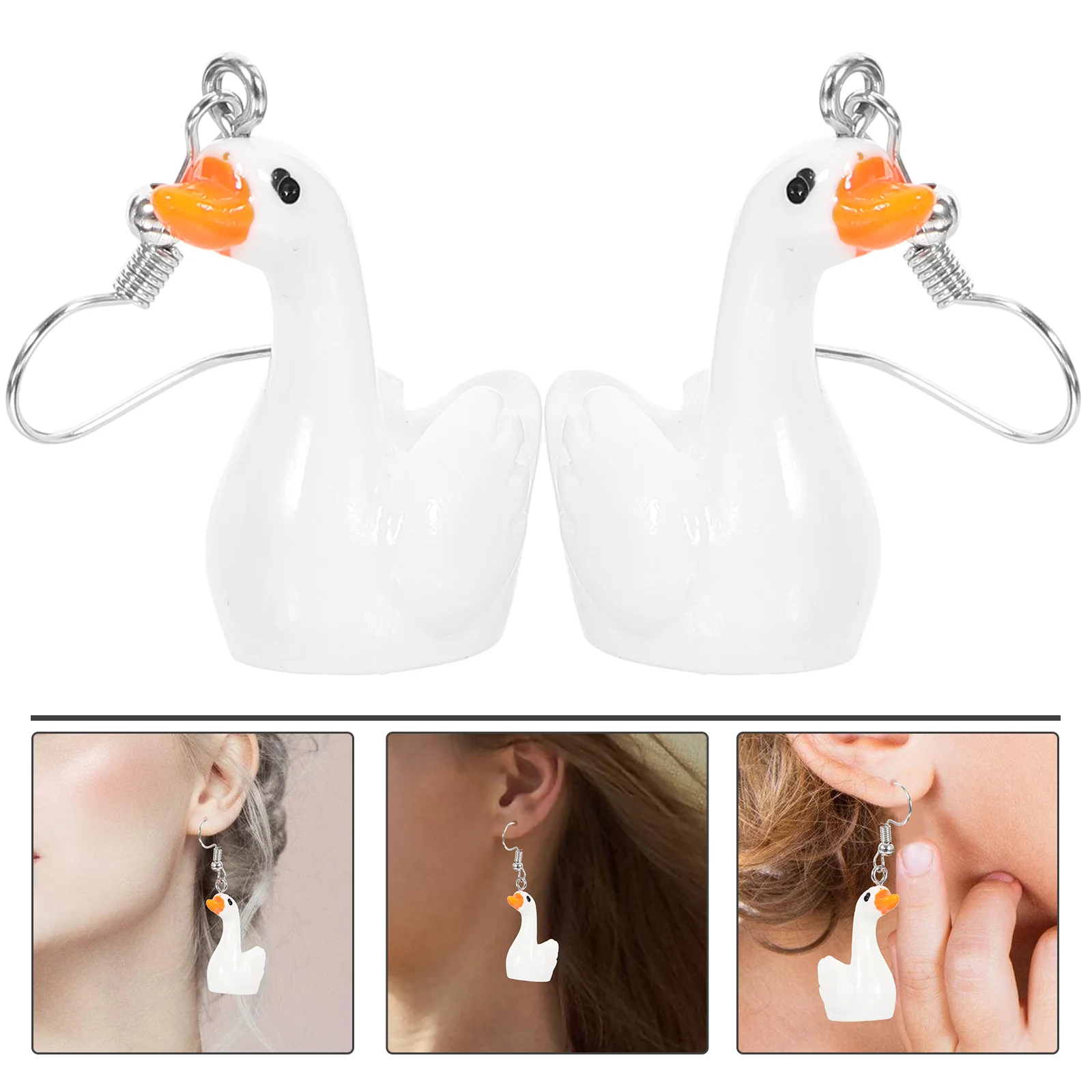 

Cute Animal Earrings Women Women's Funny Fashion Jewelry Dangling for Weird Dangle