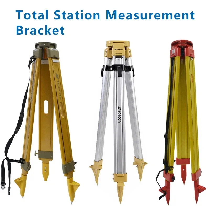 Wooden Tripod LEIcca GST20-9-FCT GEOMAX TOP CON Aluminum Alloy Solid  Total Station Surveying and Surveying Bracket