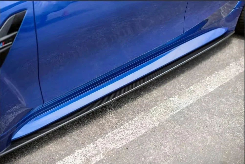 High Quality Automotive Mhc Side Skirt For  M3 G80 Extended Side Skirt Car Bumper