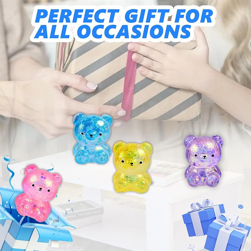 Kreatywny miękki miś Kawaii Squishy Toys Sensoryczna zabawka antystresowa dla dzieci z powolnym odbiciem na przyjęcia Klasy nagród