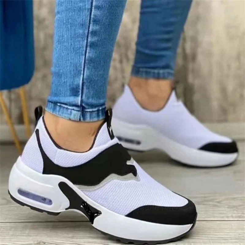 2023 New  Women Shoes Slip on Sneakers for Women Comfortable Woman Sneakers Plus Size Flats Feminino Ladies Vulcanize Shoes