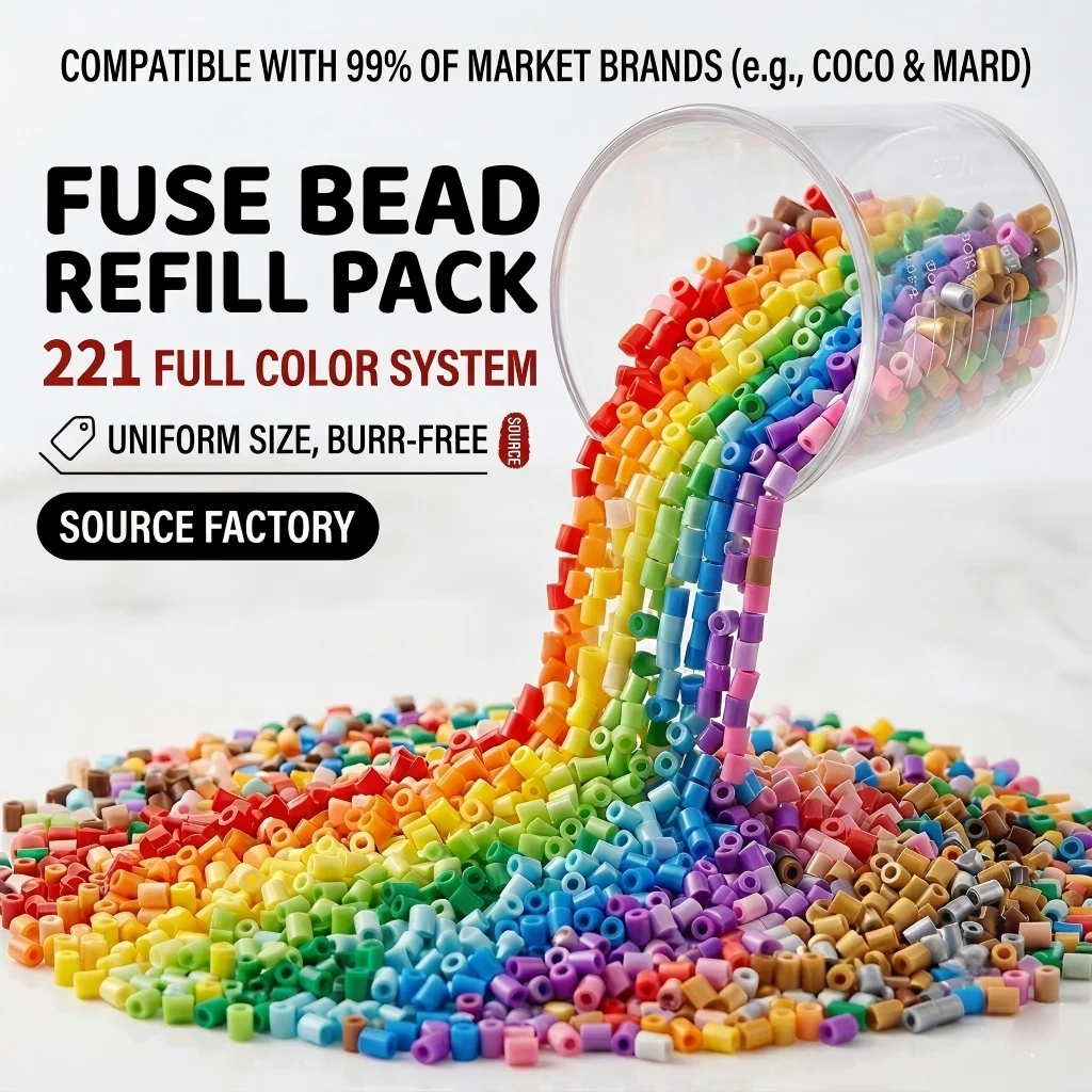 5mm-hama-beads-221-colors-120-color-set-1000pcs-perler-fuse-beads-diy-puzzle-pixel-art-ironing-beads-educational-toy-kids-gift
