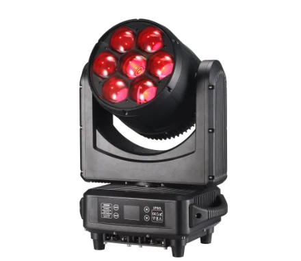7*60W High Brightness RGBW Stage Light for DJ Bar Disco Bee-Eyes IP65 LED Zoom Wash DJ Moving Head Light