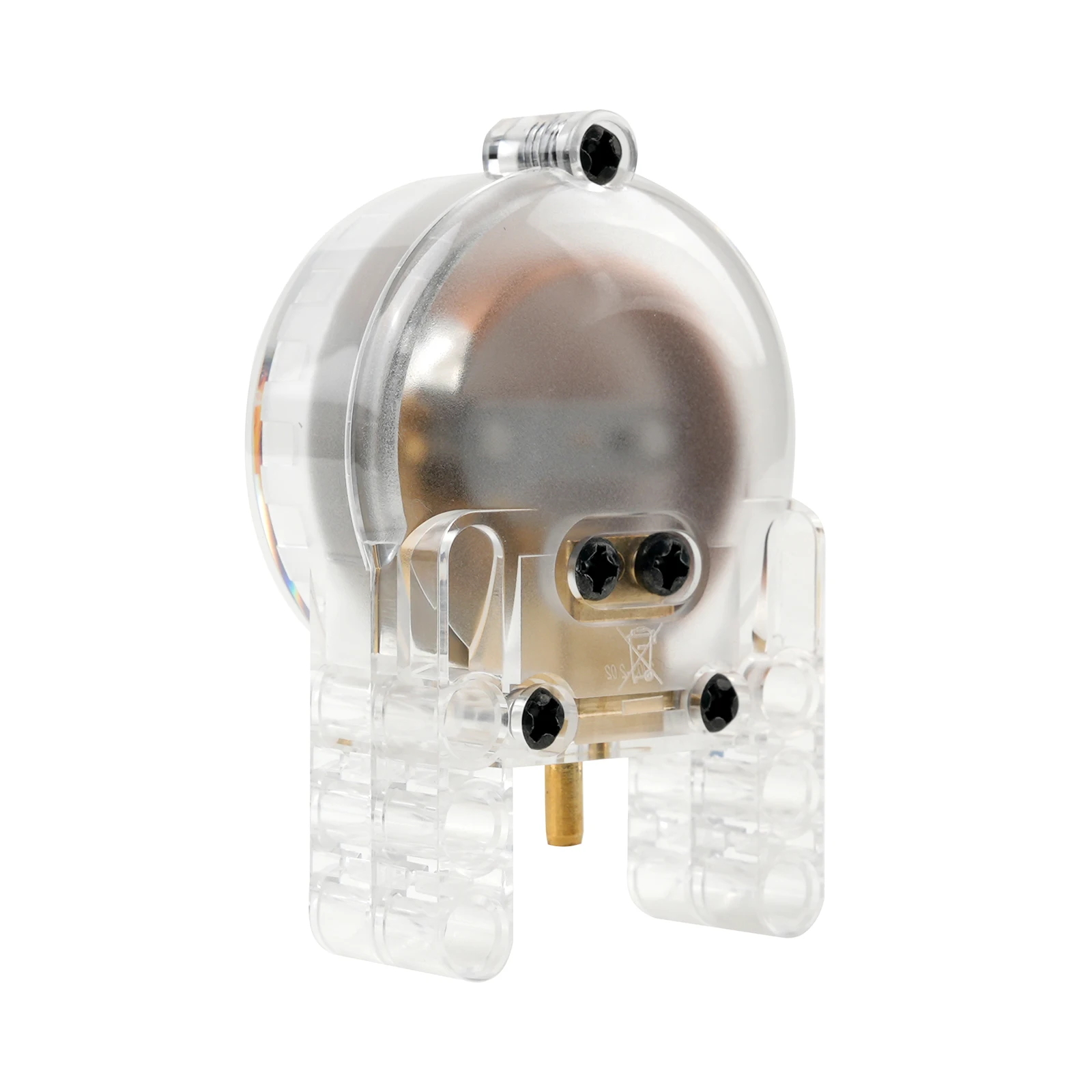 공압 하이테크 빌딩 블록 부품 기압계 64065 9641 DIY MOC 벽돌 퍼즐 교체 액세서리 자동차 모델 완구