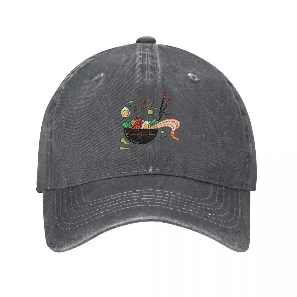 Japanses Ramen Noodles Bowl Baseball Cap Hat Luxury Brand Trucker Cap Party Hat Anime Women Hats Men's