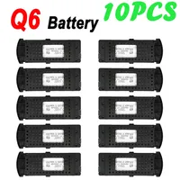 Original Q6 Drones Battery 3.7V 1800mAh For G6 Pro Rechargeable Battery G6 S6 8K RC Quadcopter Spare Parts Lipo Battery