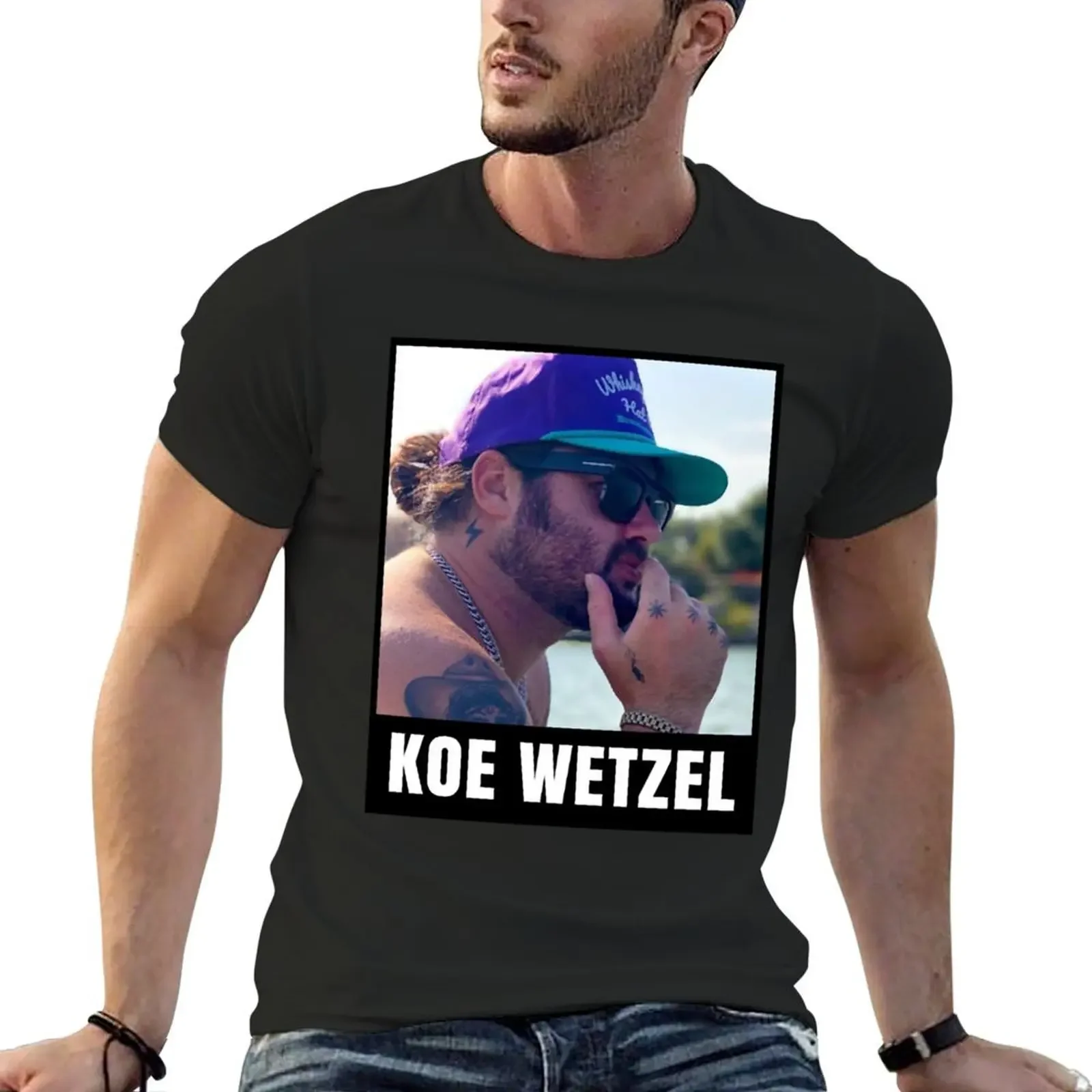 

Funny Gifts For Koe Wetzel Gift For Fans T-Shirt blacks korean fashion men t shirt