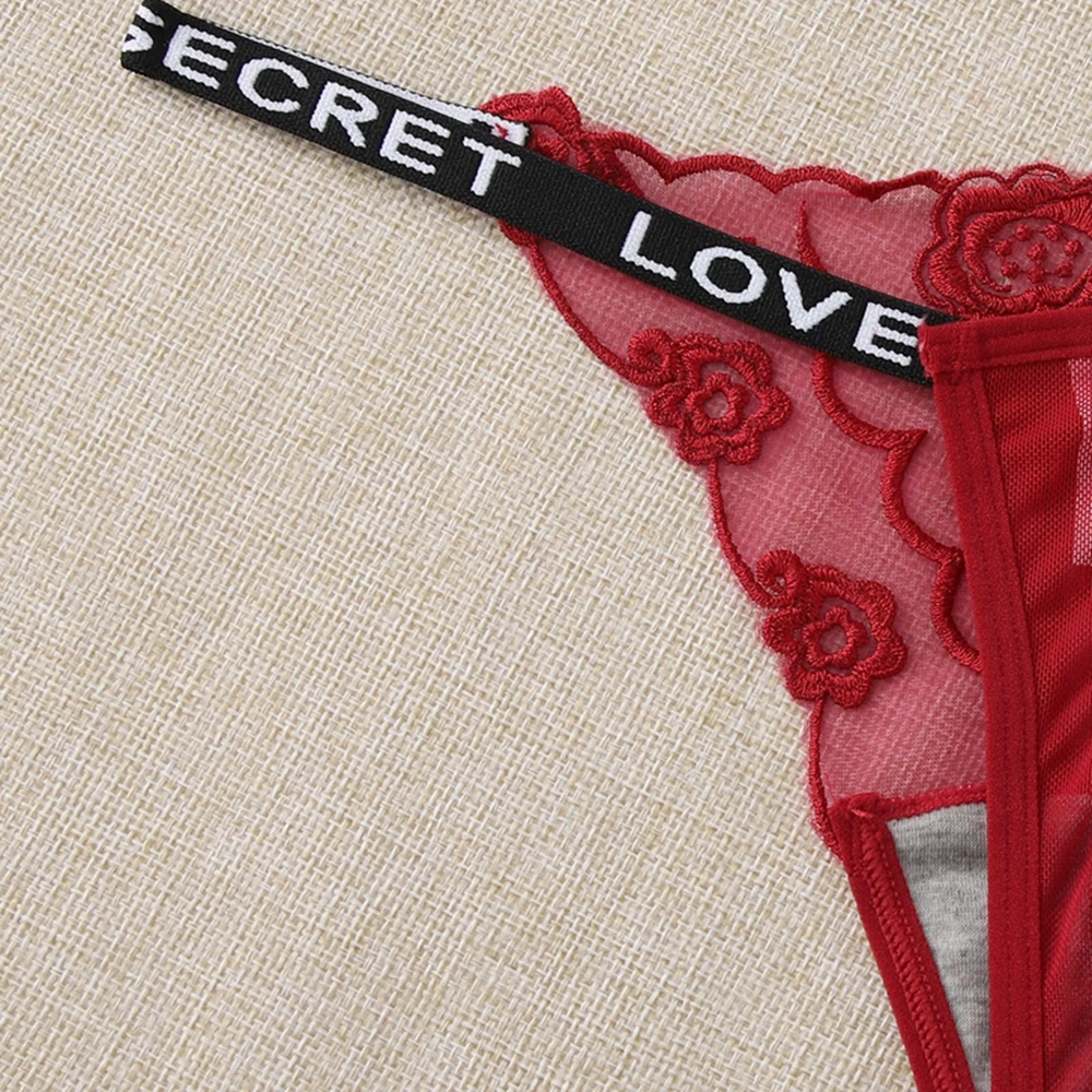 Aundies Fashion China Lace Transparent Panties See Through G String Tanga