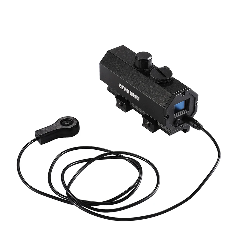 ZIYOUHU-MINI8 Caza Sniper Laser-afstandsmeter Riflescope 1200m Lange afstand Real-Time Afstand Telemeter voor de jacht